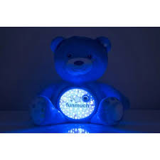 2 IN 1 BLUE BEAR WASHABLE PROJECTOR TOY