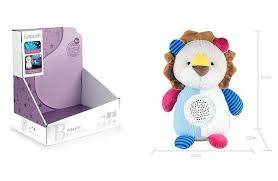 3 IN 1 CUDDLE LION PROJECTOR WASHABLE