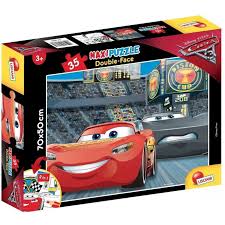 DISNEY CARS 2 IN 1 PUZZLE 35 PIECES