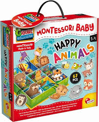 LISCIANI - MONTESSORI BABY HAPPY ANIMALS