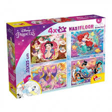 DISNEY PRINCESSES 4X48 PUZZLE