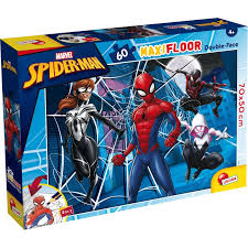 MARVEL 2 IN 1 SPIDERMAN PUZZLE 60 PIECES